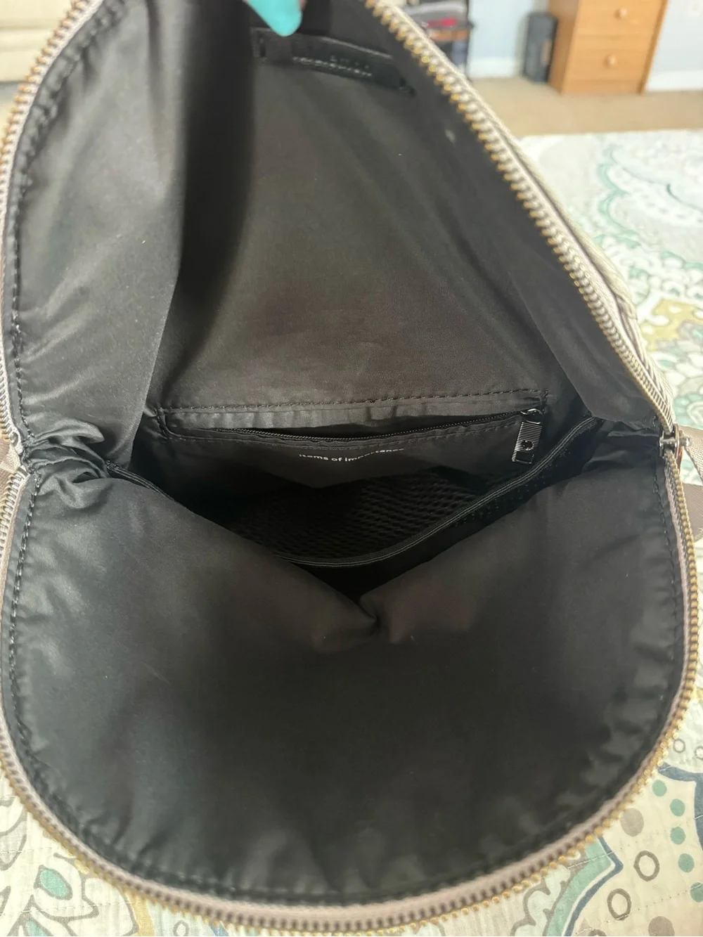 lululemon athletica Gray Crossbody Sling Bag
